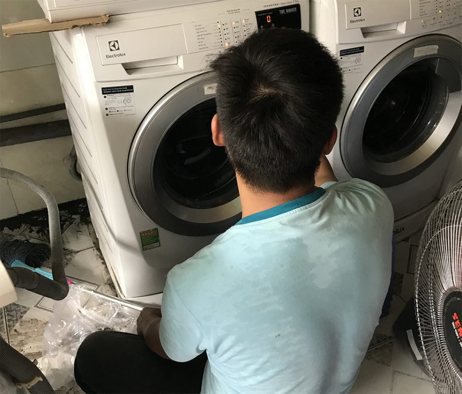 Hướng dẫn cách sửa máy giặt electrolux tại nhà bị mất nguồn
